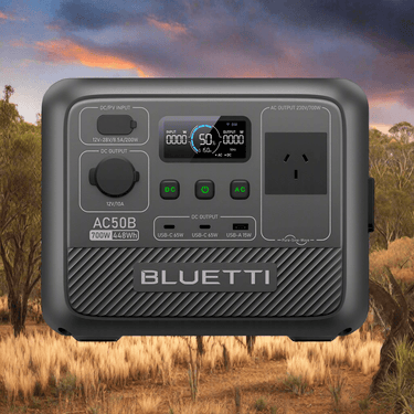 Buy BLUETTI AC50B Portable Power Station ( 700W, 448Wh) - Mud Tracks